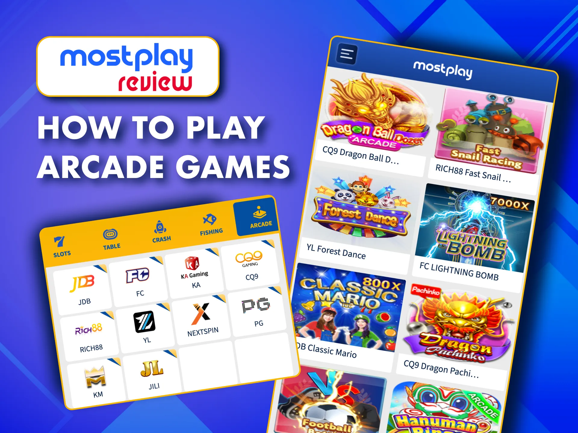 MostPlay's detailed instructions to start playing arcade games for players in Bangladesh.