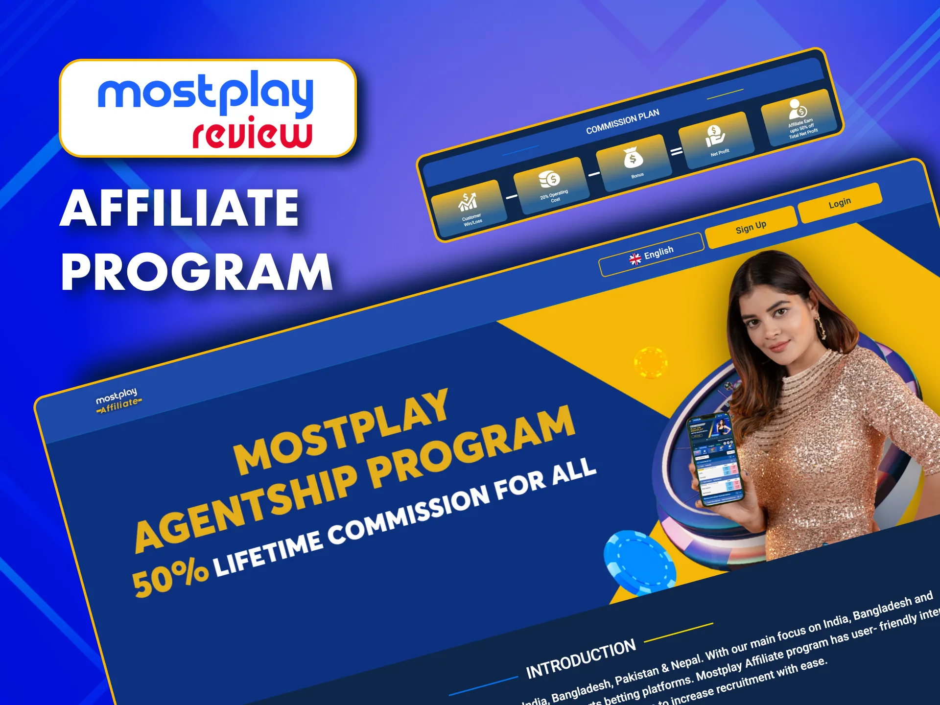Join MostPlay's affiliate program: real money for new user referrals.