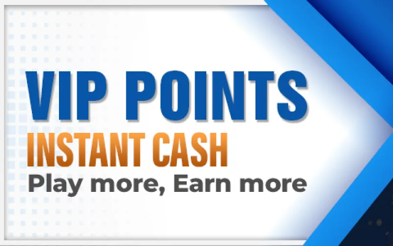 Collect VIP points on MostPlay, cash them in anytime.